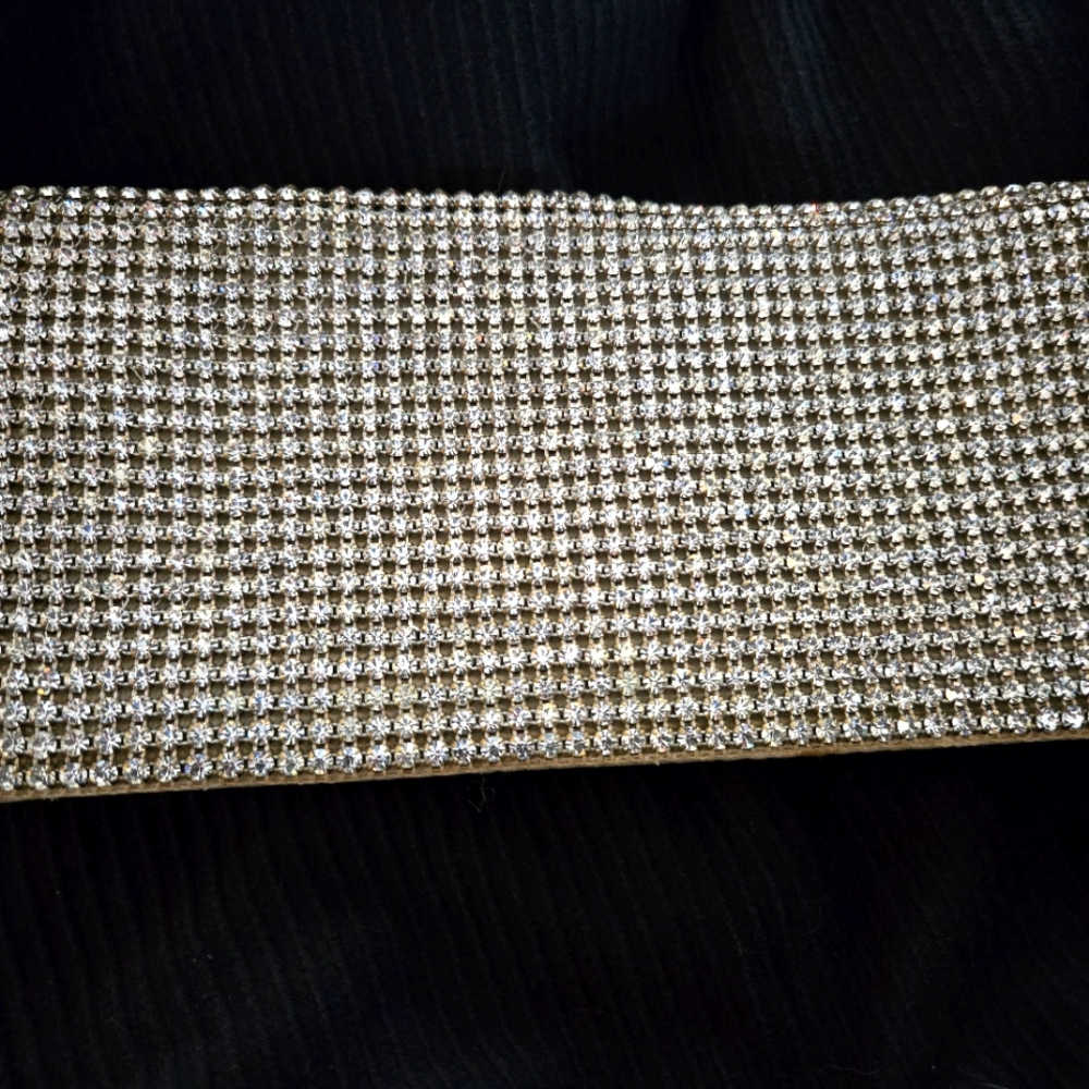 Vintage rhinestone clutch